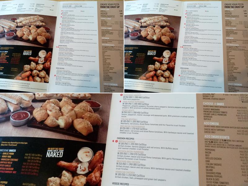Pizza Hut Menu