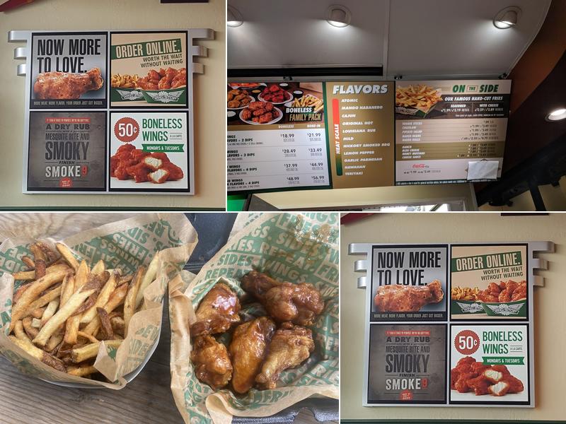 Wingstop Menu