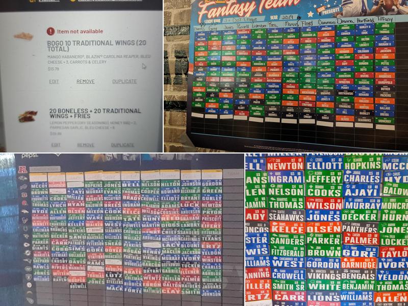 Buffalo Wild Wings Menu