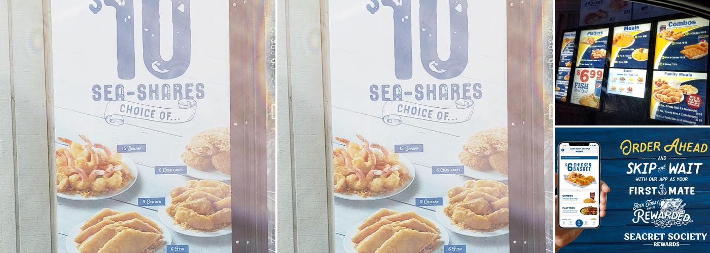 Long John Silver's Menu