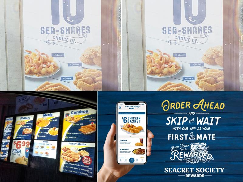 Long John Silver's Menu