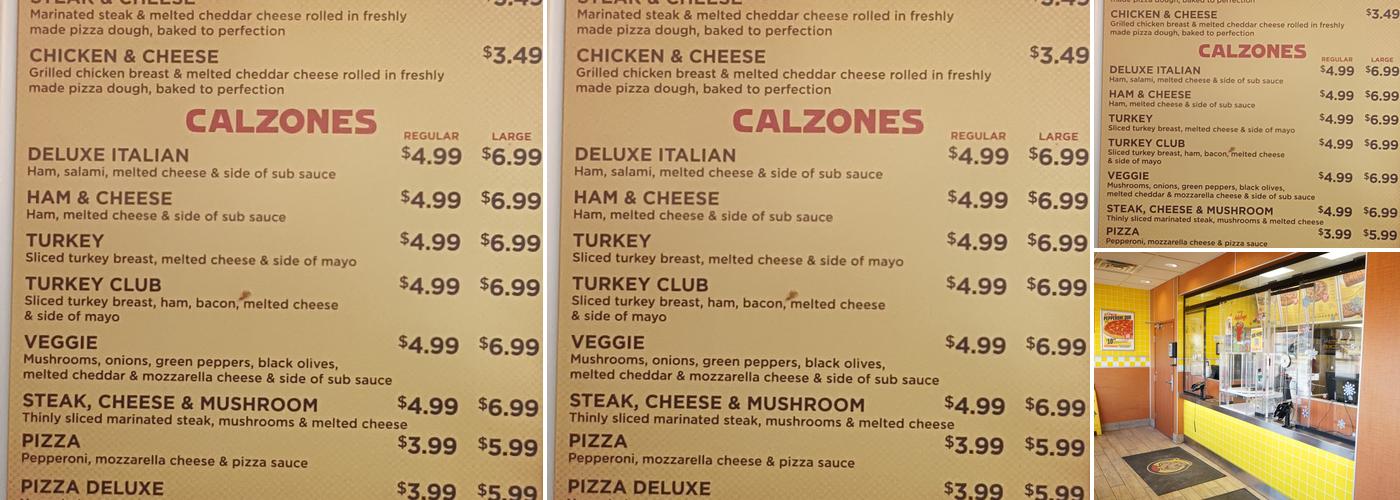 Hungry Howie's Pizza Menu