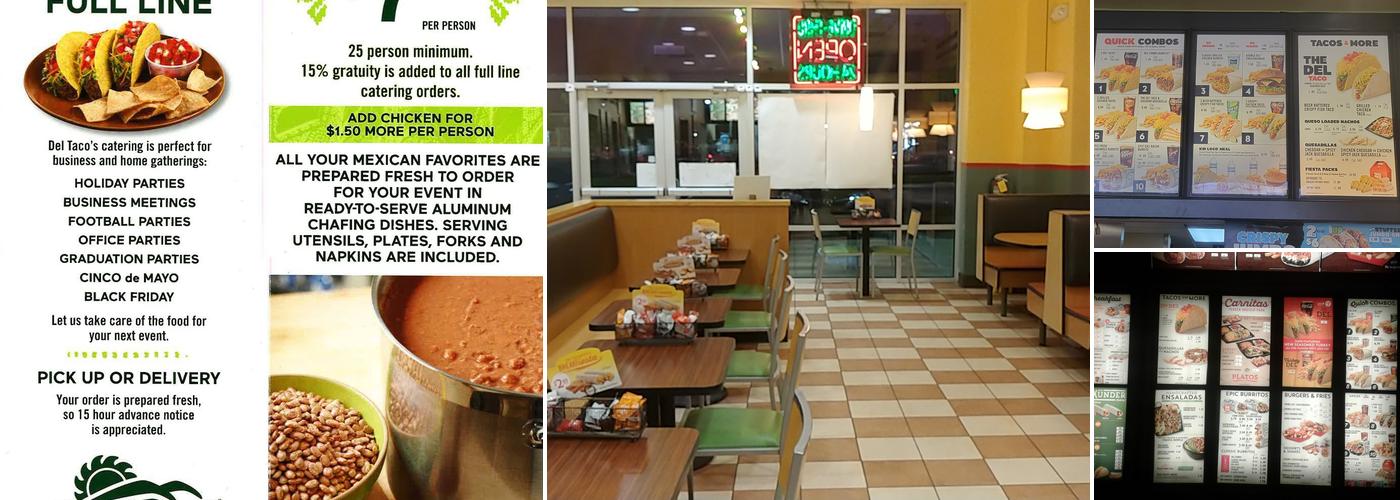 Del Taco Menu