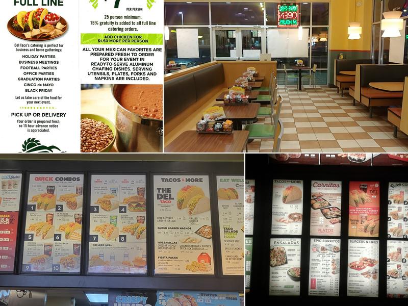 Del Taco Menu