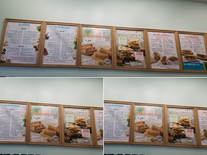 Tropical Smoothie Cafe Menu