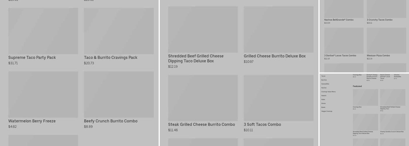 Taco Bell Menu