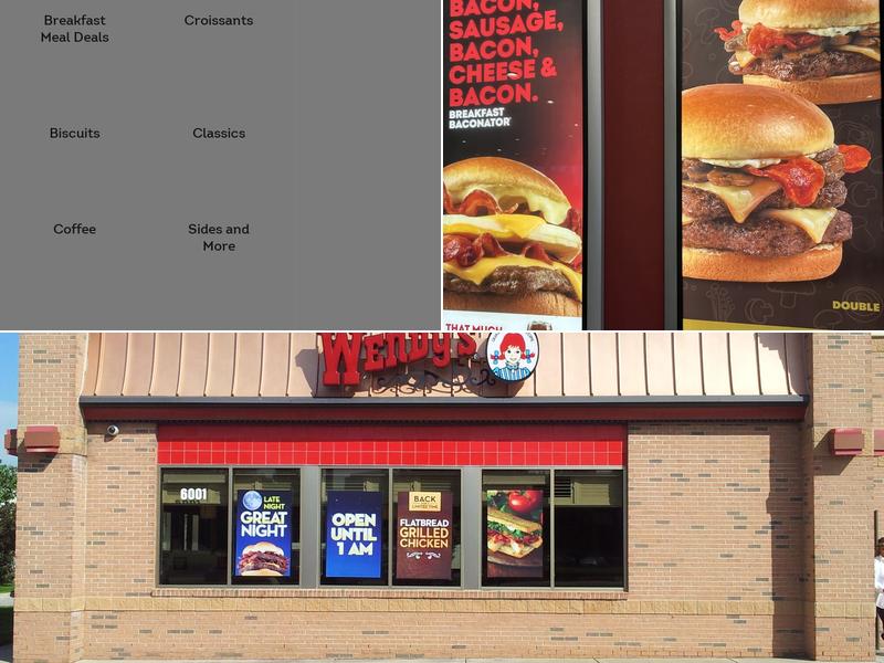 Wendy's Menu