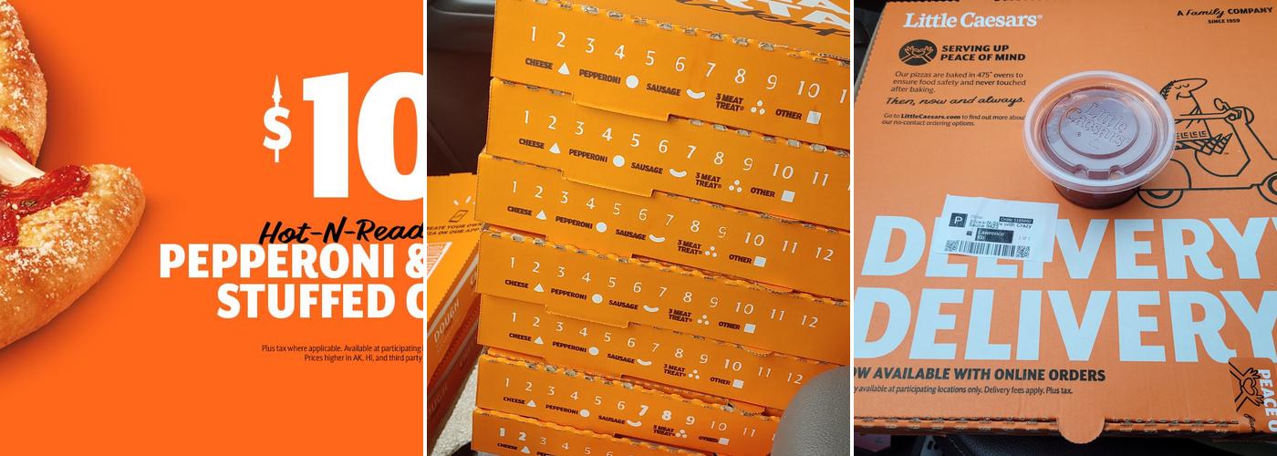 Little Caesars Pizza Menu