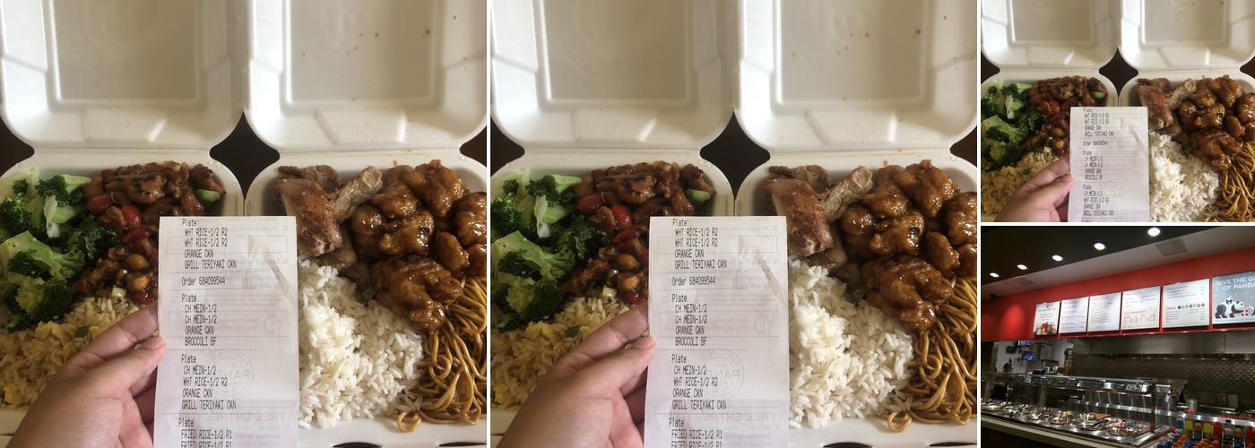 Panda Express Menu