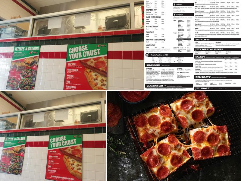 Jet's Pizza Menu