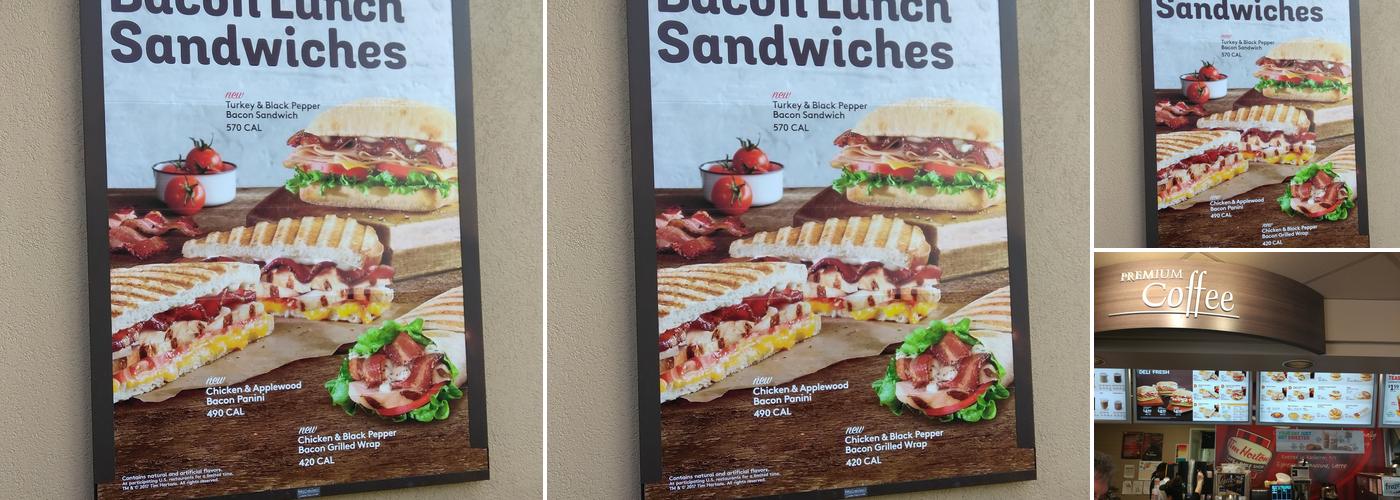 Tim Hortons Menu