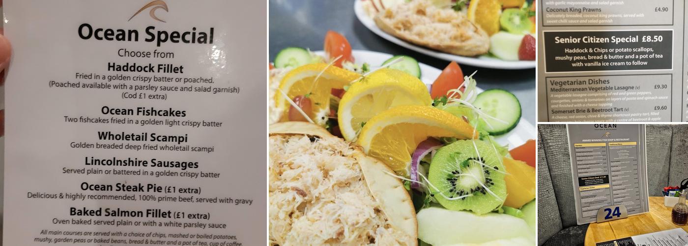 Ocean Fish Bar Menu