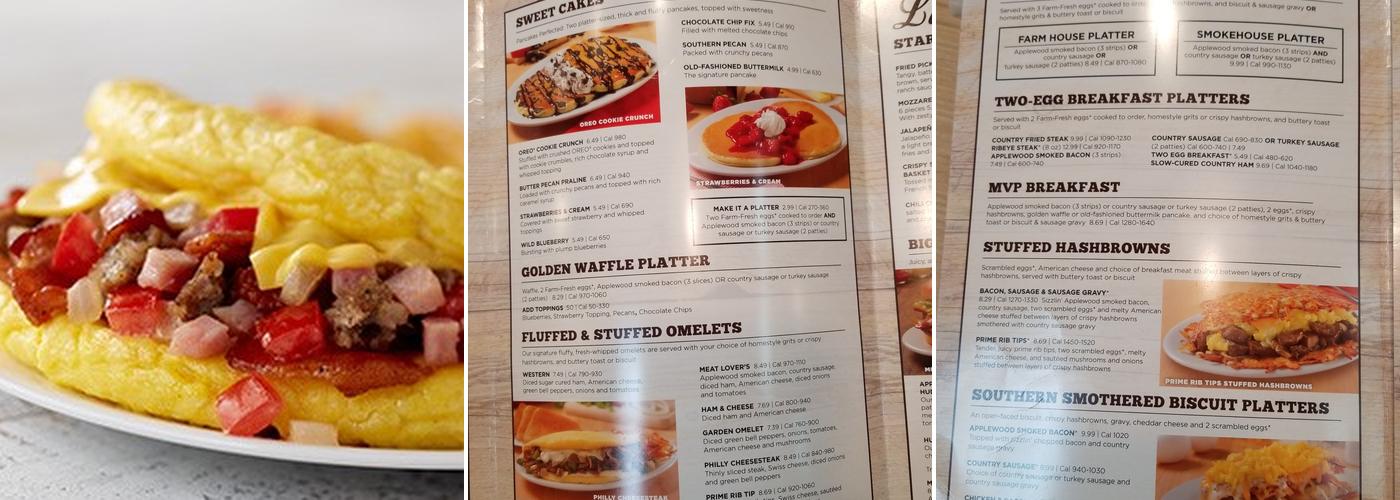 Huddle House Menu