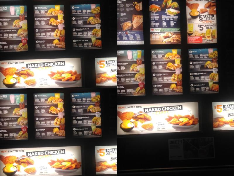 Taco Bell Menu