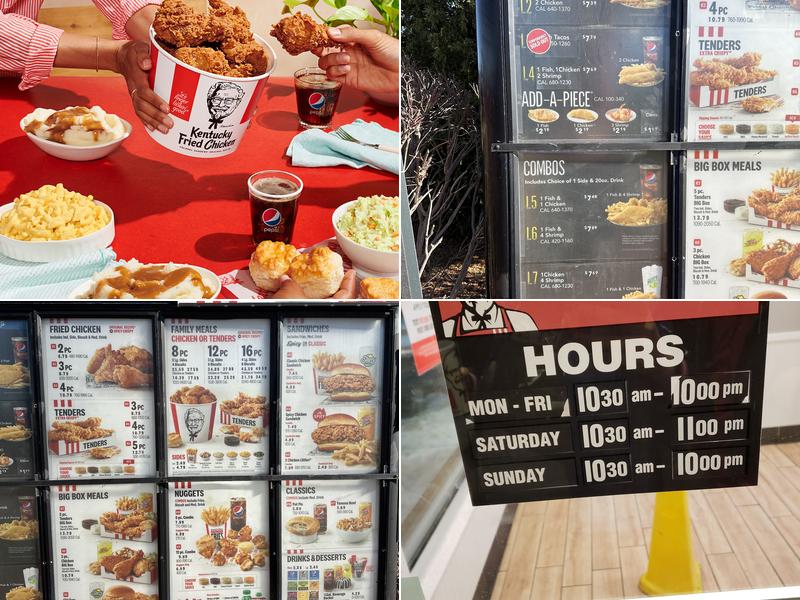 KFC Menu