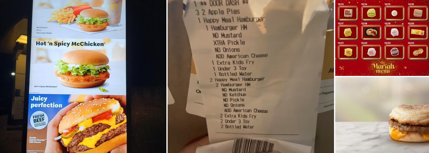 McDonald's Menu