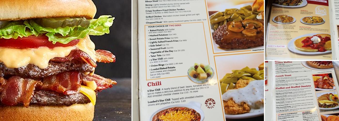 Huddle House Menu