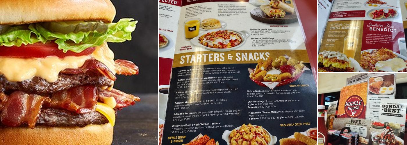 Huddle House Menu