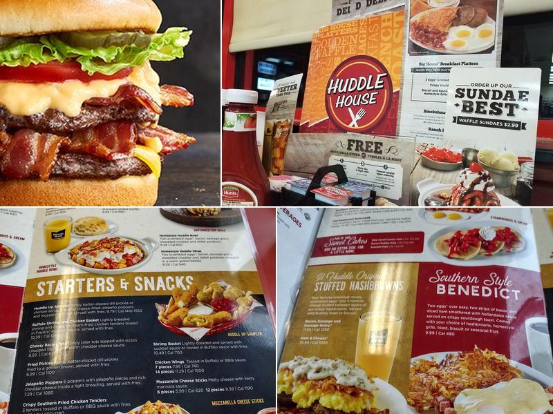Huddle House Menu