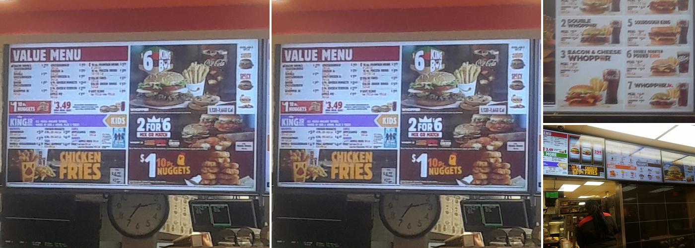 Burger King Menu