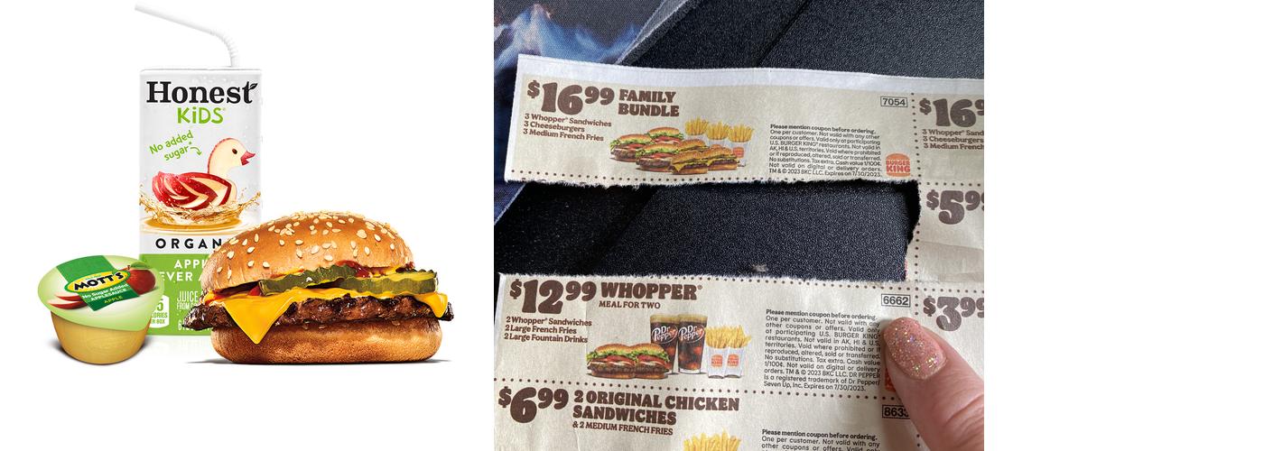 Burger King Menu