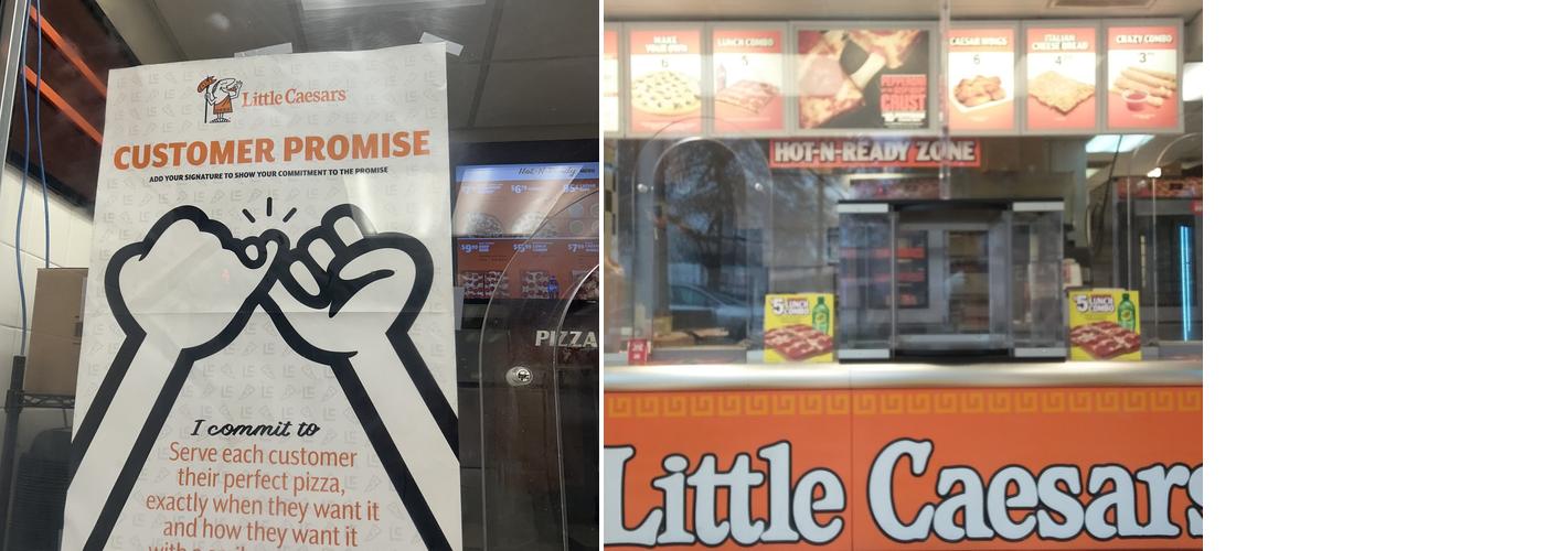 Little Caesars Pizza Menu