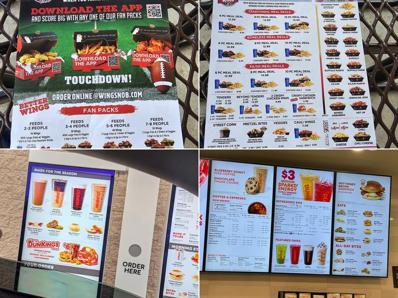 Dunkin' Menu