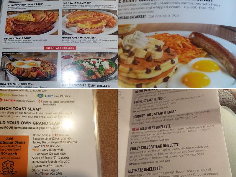 Denny's Menu