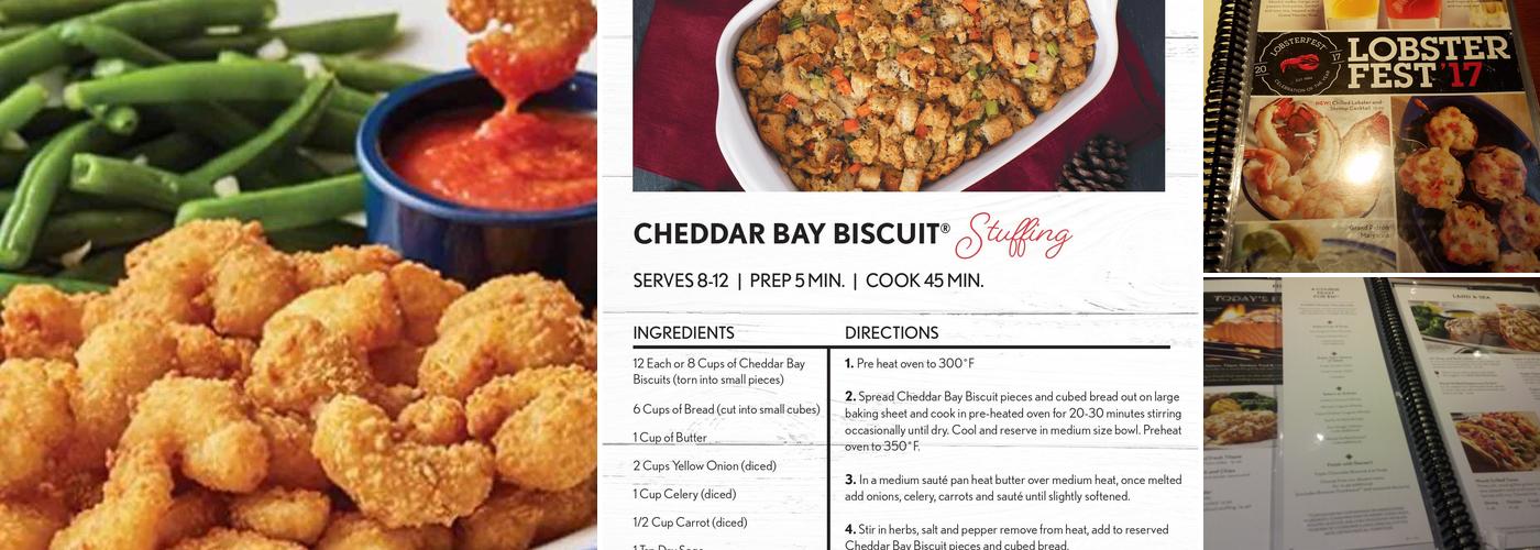 Red Lobster Menu