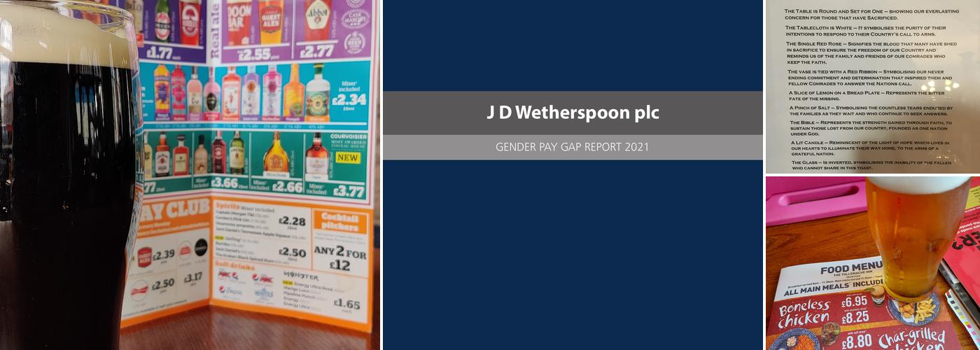 The Tollemache Inn - JD Wetherspoon Menu