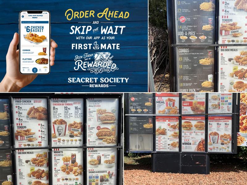 Long John Silver's | KFC Menu