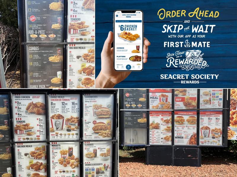 Long John Silver's | KFC Menu