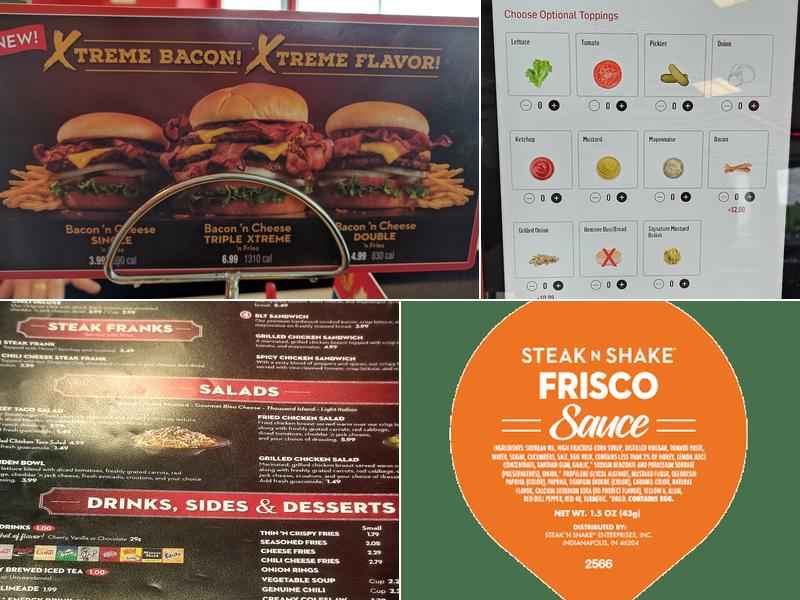 Steak 'n Shake Menu