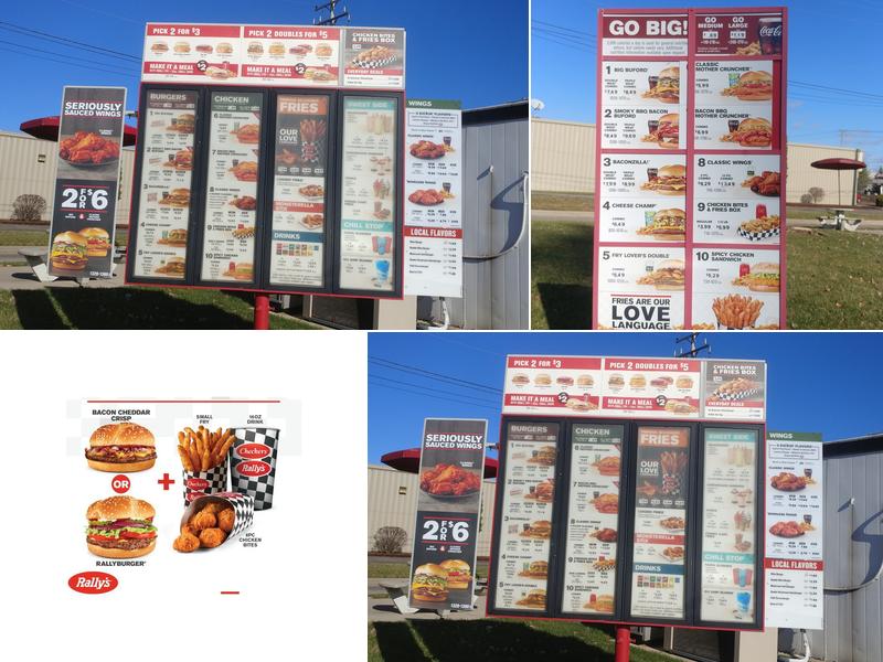 Rally's Menu