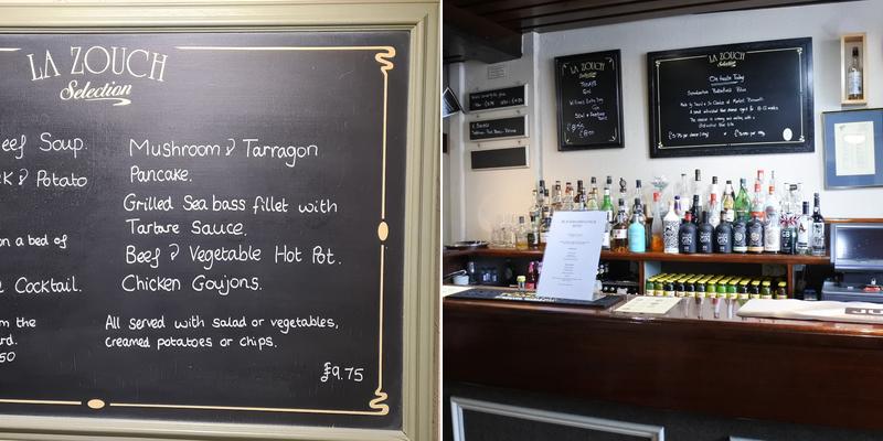 La Zouch Coffee House Restaurant & Cellars Menu