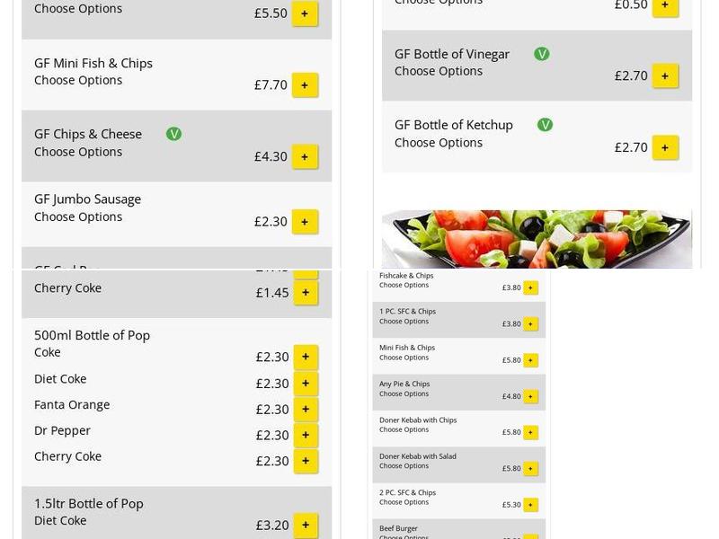 Chris's Fish & Chips (earl shilton) Menu