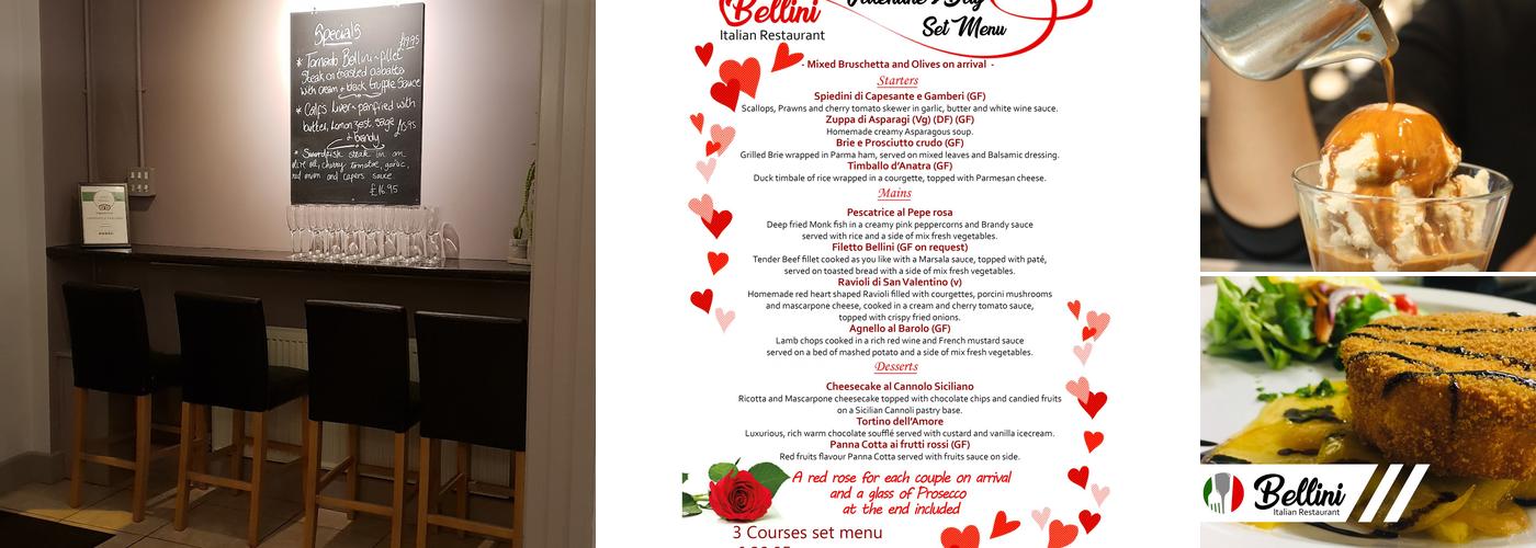 Ristorante Bellini Menu