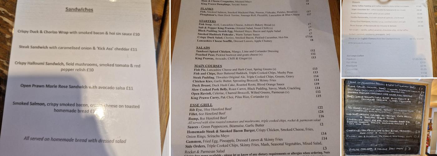 The Higher Buck Menu