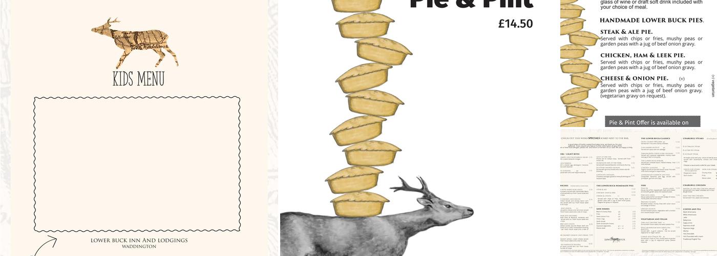 The Lower Buck Inn Menu