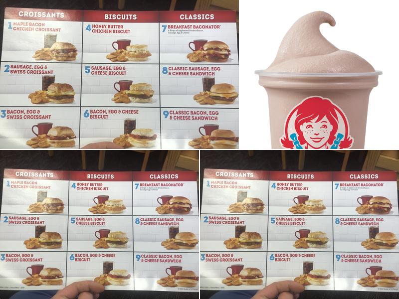 Wendy's Menu