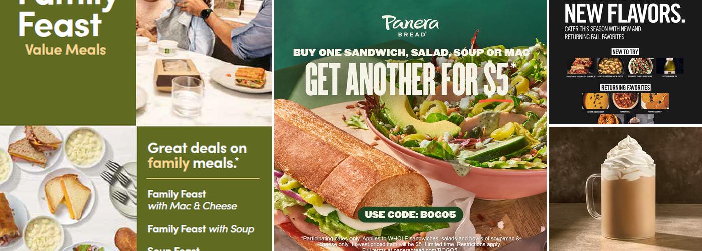 Panera Bread Menu