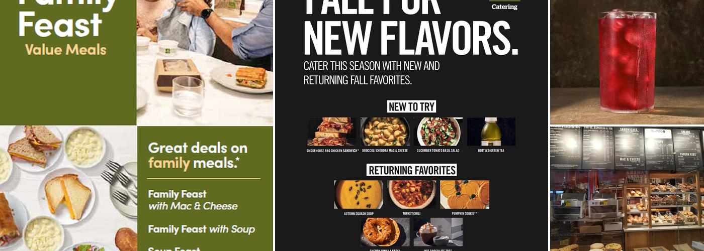 Panera Bread Menu