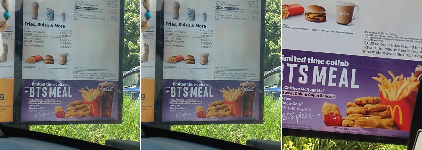 McDonald's Menu