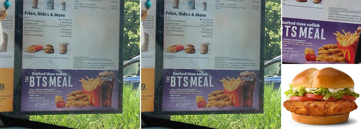 McDonald's Menu