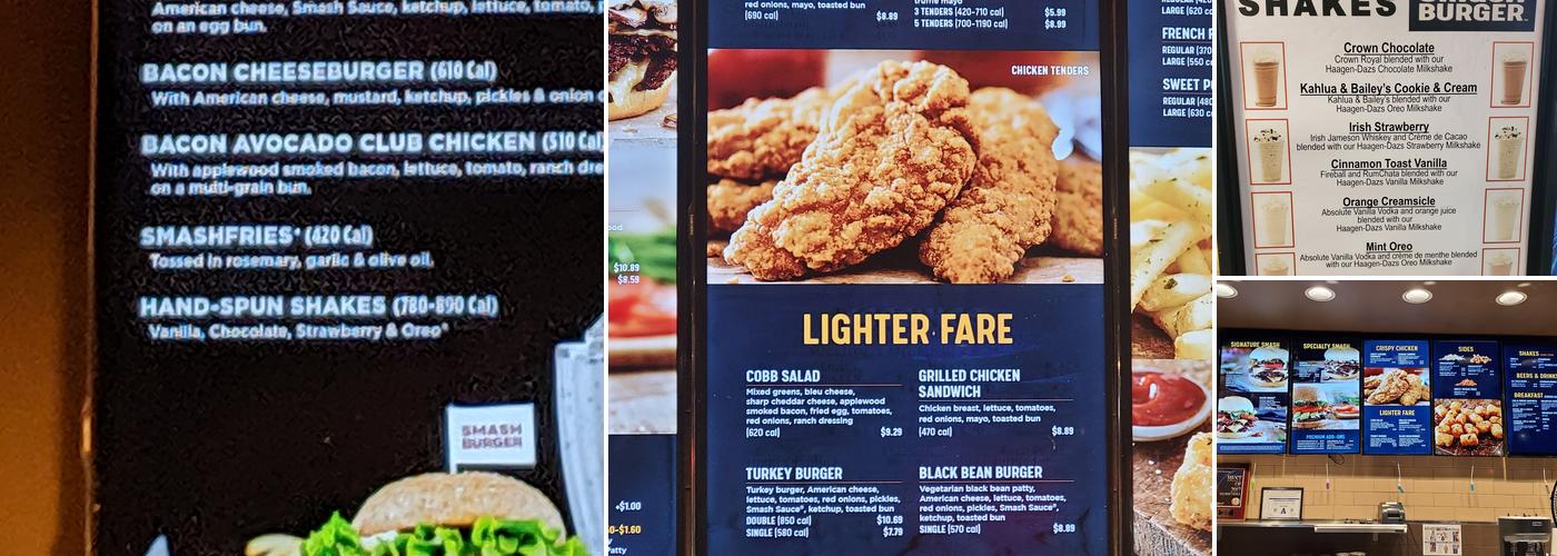 Smashburger Menu