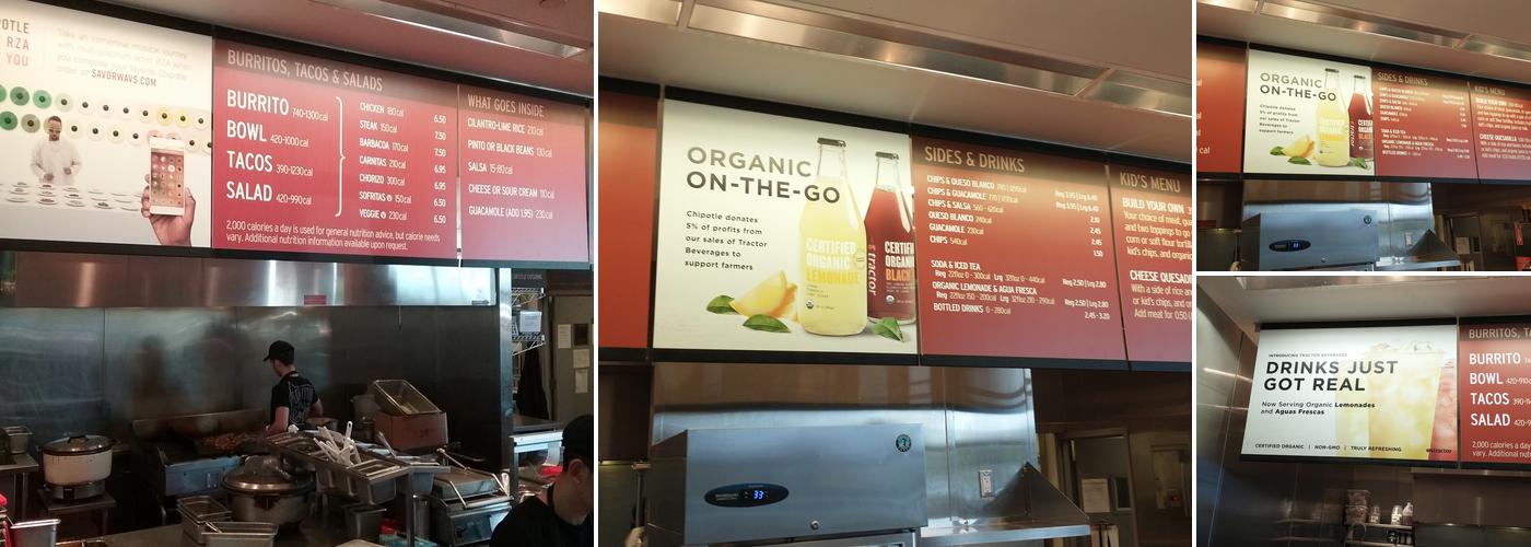 Chipotle Mexican Grill Menu