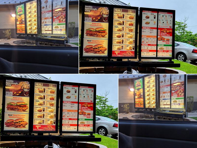 Burger King Menu