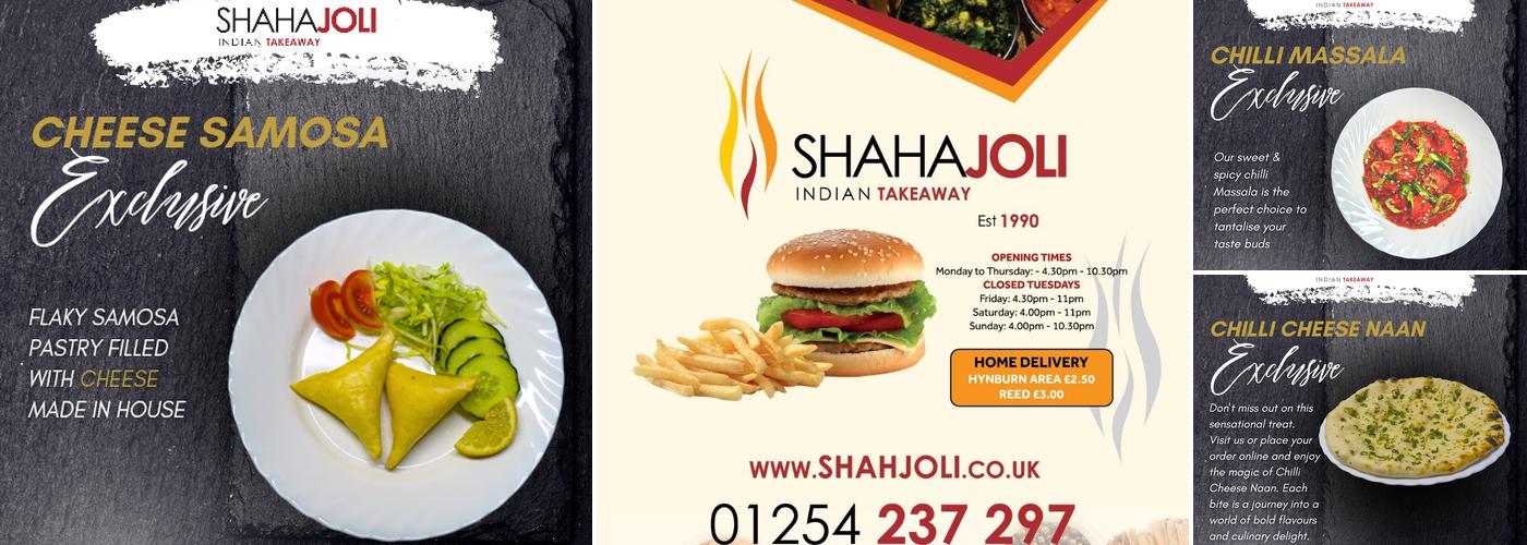 Shaha Joli Menu