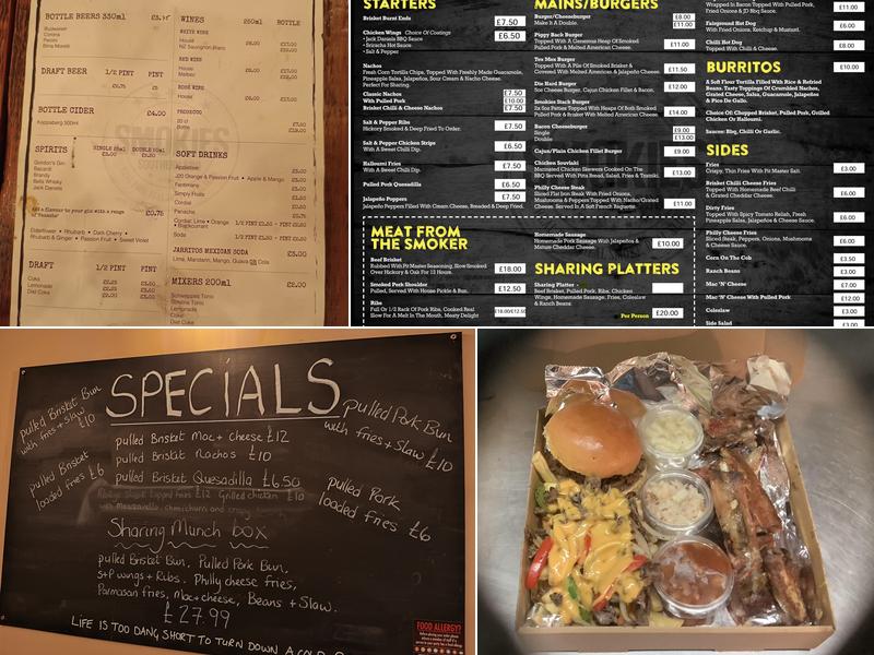 Smokies BBQ Menu