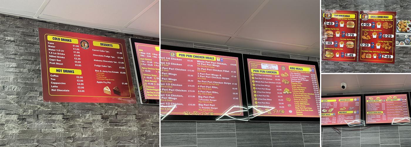 Uppercrust Peri Peri & Fried Chicken Menu